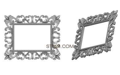 Mirrors and frames (RM_0850) 3D models for cnc